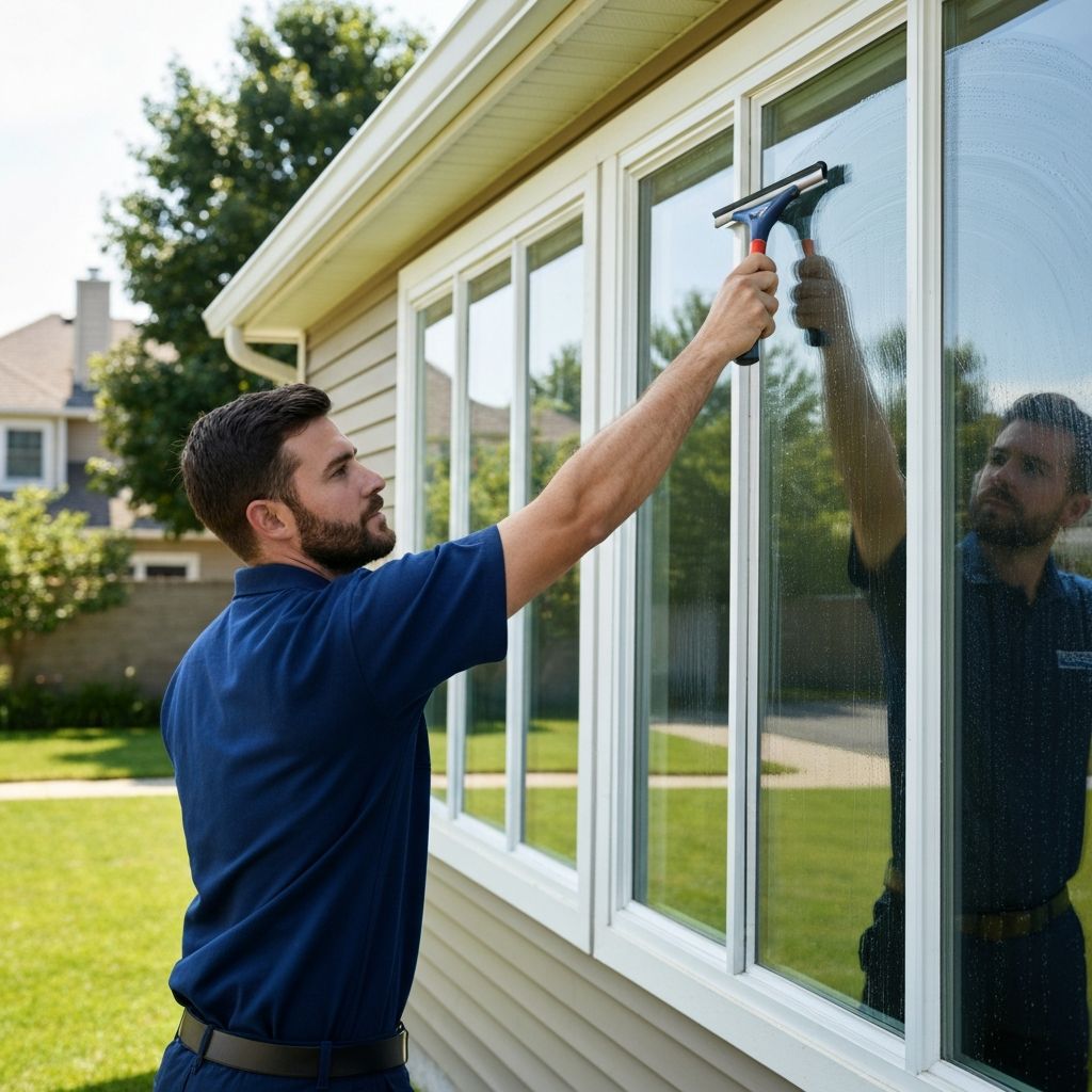 Window washing - professional residential window cleaning